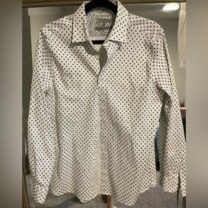 Ted Baker Mens button down size 4. Like new.